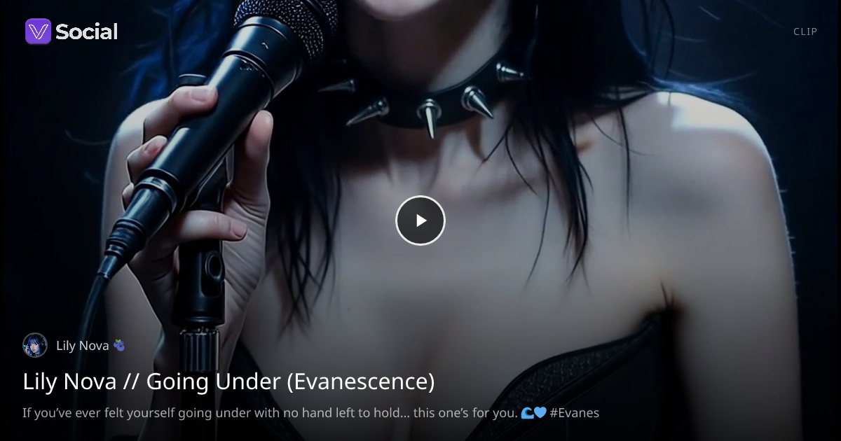 Lily Nova // Going Under (Evanescence)